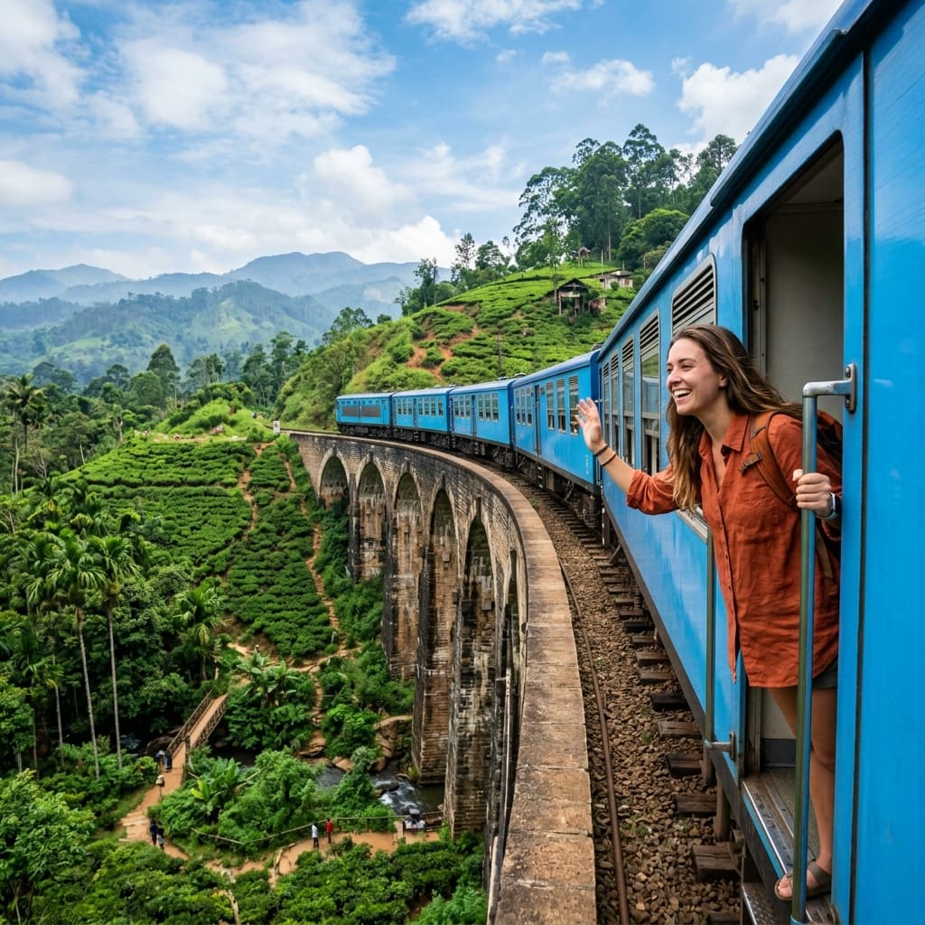 Nine Arches Bridge Ella Sri Lanka travel